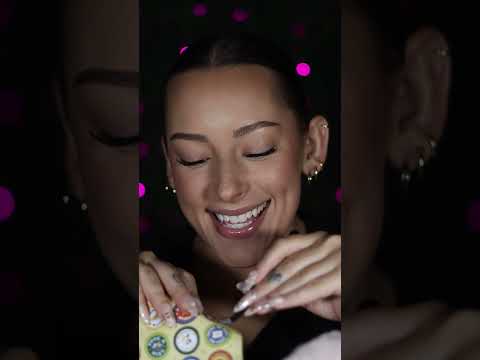 ASMR Sticker Appointment  #tingles #asmrtingles #asmrforsleep