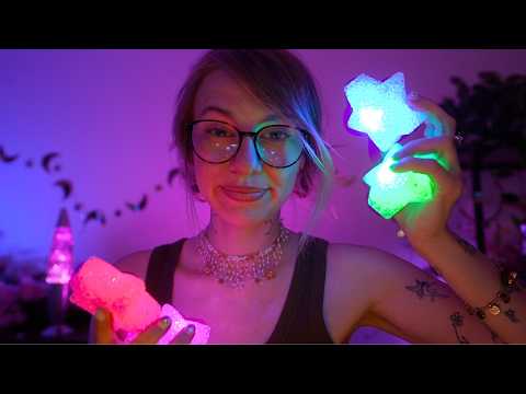 ASMR Under the Starlight ⭐ (Layered Sounds & Relaxing Light Visuals)