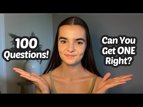 ASMR If You Get ONE Right, You Can Go To Sleep