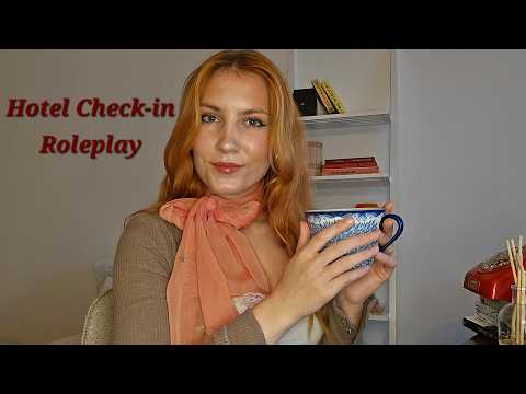 ASMR Cozy Hotel Check-In 🛎️🍂(planing your stay)🍂