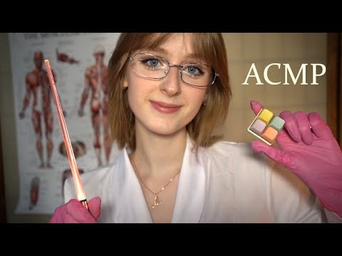 АСМР Проверка на СДВГ | Следуй моим указаниям | Ролевая игра врач
