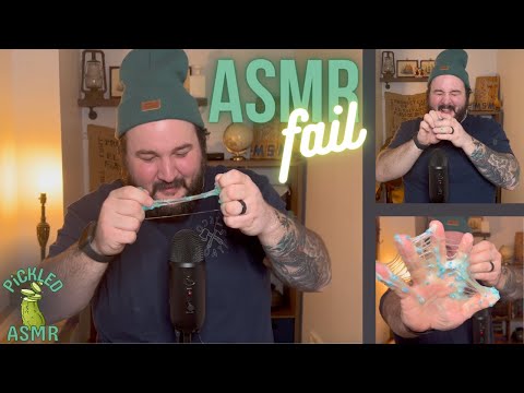 ASMR FAIL // SLIME is the WORST