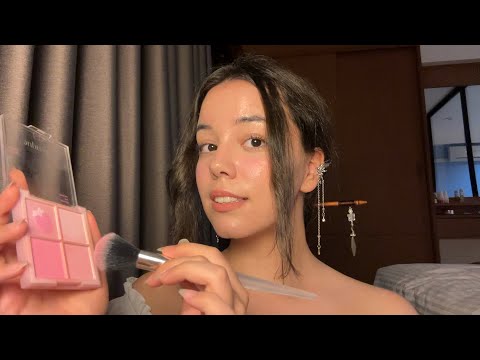 Korean ASMR | Fast Make Up Application for a Date | ENG SUB | 한국어 ASMR