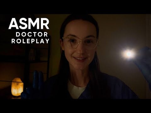 ASMR Night Doctor Roleplay (Dark Room)