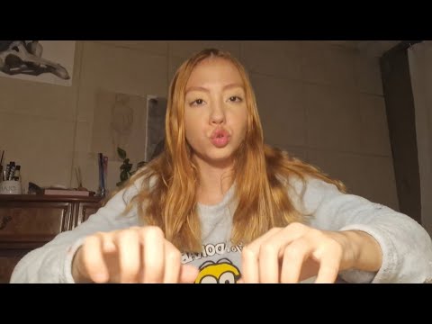 ASMR caseirinho - tapping na mesa, scratching e sons de boca (no talking)