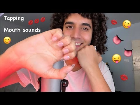 Tapping with nails and Mouth sounds