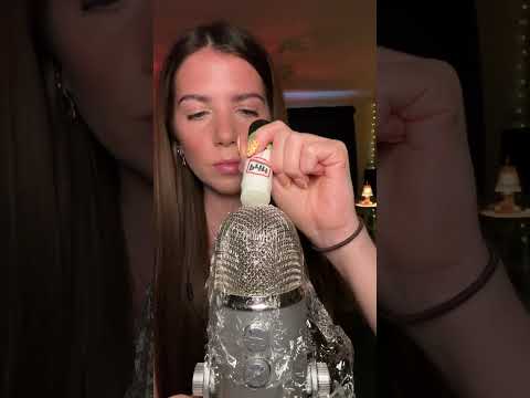 Glue on the mic ASMR #asmr #relax #tingles #sleep #triggersforsleep