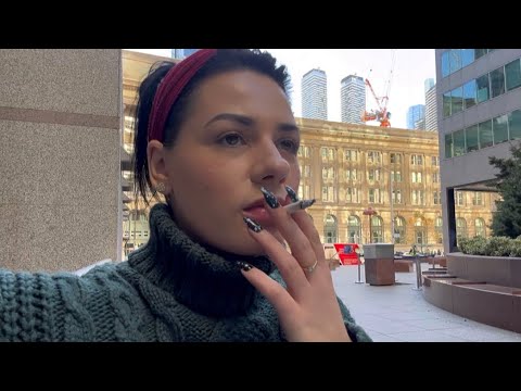 ASMR | At The Office! (Smoking, Whispering & Tingles)