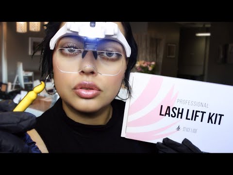 ASMR| Eyelash Perm Sleepy Time Salon (Personal Attention)