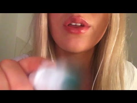 ASMR camera touching and tapping