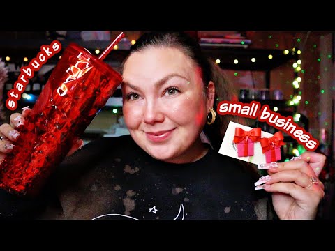 asmr/ 🛍️Etsy, Starbucks, + PO Box HAUL🛍️ (quiet whispers)