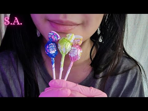 Asmr | Eating Lolipops & Whispering