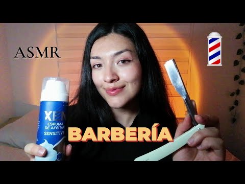 Asmr BARBERÍA y CORTE ✂️💈Para DORMIR