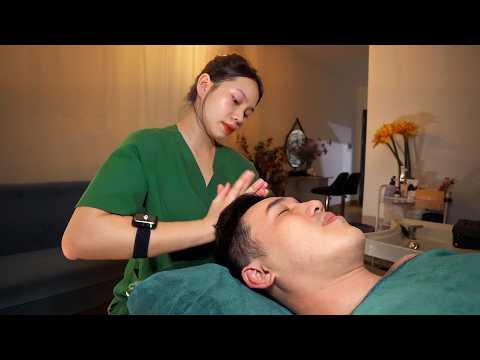 ASMR: She Gave the PERFECT Back, Neck & Shoulder Massage with Relaxing Hot Stones