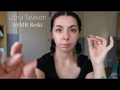 ASMR Reiki｜Libra season ｜no people pleasing｜more balance｜purging shadow parts