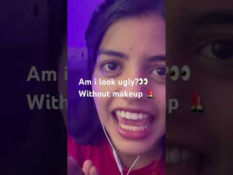 INDIAN ASMR- Am i look ugly?👀 without makeup #shorts #asmr #hindi