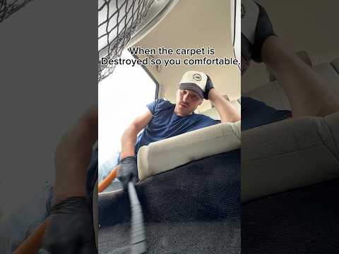 When the carpet is destroyed so you get comfy… #fyp #satisfying #reel