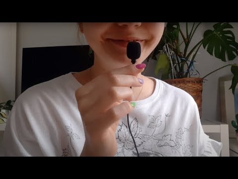 ASMR (lofi) | whisper ramble/mini mic test (some soft speaking and inaudible whispering too!)