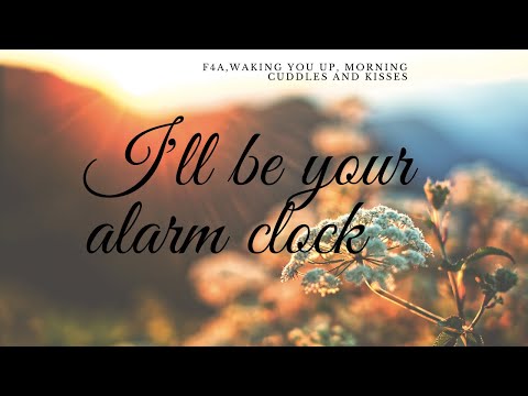 ASMR | I know what will wake you up..[F4A] [morning cuddles] [kisses]