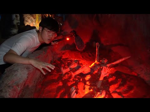 ASMR but i'm LITERALLY in HELL - PUBLIC ASMR