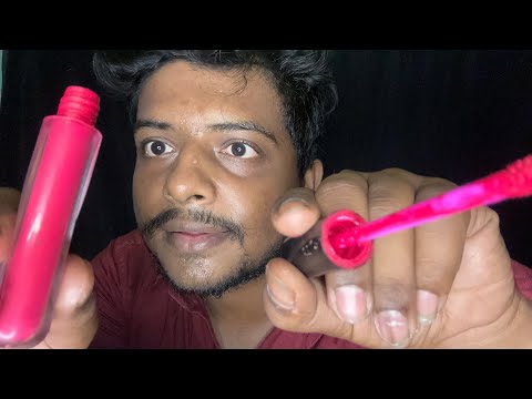 ASMR Spit Painting Makeup Indian