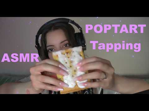 ASMR Nail Tapping On Poptart  🍓