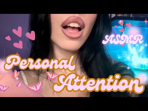 ASMR - Personal Attention super Vicino al tuo viso con tanti Triggers Visivi & Hand Sounds