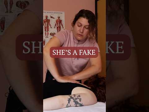 This chiropractor is a fraud 🚨 (still relaxing tho) #asmr