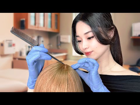 [ASMR] School Nurse Annual Lice Check