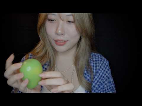 ASMR 크런치 슬랑이 만지면서 쭈절쭈절 수다떨어요! (이사가는 이야기, 연애이야기, 잘사는 삶이란 무엇일까? )