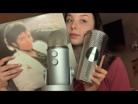 ASMR with Michael Jackson!! Michael the Movie ramble & tingly trigger assortment✨
