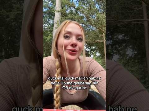 Wie findest du diese Übung? Habe ich sie gut gemacht? 😝