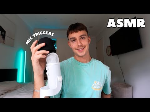ASMR Fast Mic Triggers: Mic Swirling, Rubbing, Tapping, and Scratching