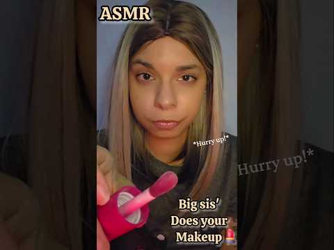 ASMR ✨️ Your big sis' does your makeup 💄
