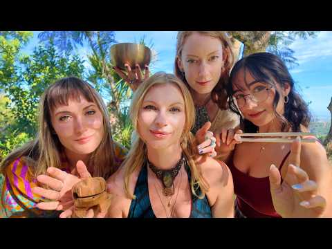 They surrounded me with ASMR triggers... Collab ft. @MissChloeASMR @ASMRShortbread @AlsoMayaASMR