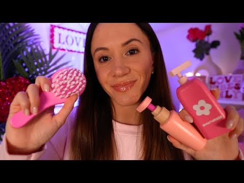 ASMR Wooden Makeover & Haircut 💄✂️
