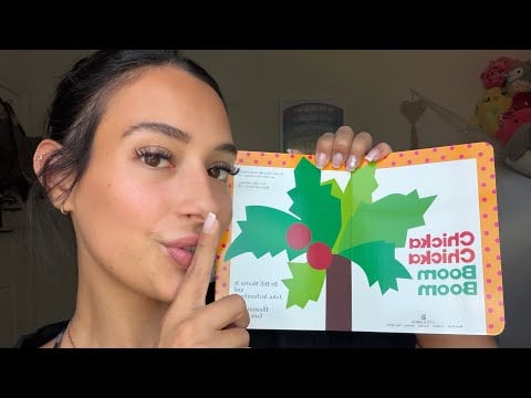 ASMR | I read you books to go to sleep📚💤 (Up Close Clicky Whisper)