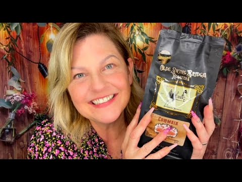 ASMR | Olde Swing Bridge Roasters ☕ Coffee & Merch from ww.sbroasters.com [Ft. Tapping, Reading] ✨💗