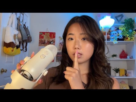 Guess The Silent Word 🤫 Inaudible Clicky Whispering for Sleep