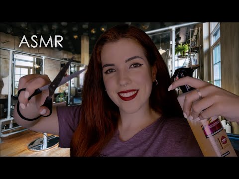 ASMR ✂️ Roleplay PELUQUERÍA | Sonidos REALES 3D | Masaje, corte de pelo... | ASMR en español