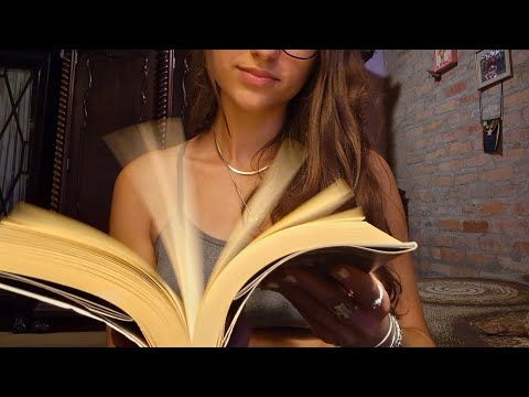 ASMR LIVROS DA MINHA ADOLESCÊNCIA pt.2✨️