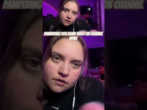 ASMR Personal attention and pampering! #visualtingle #mouthwhisper #asmr #asmrsounds #asmrvideo