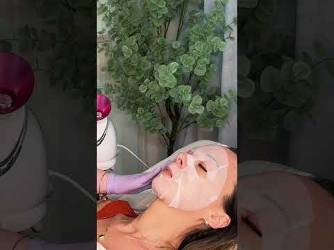 ASMR Facial 💚 #asmr #asmrfacial #asmrskincare #asmrpersonalcare