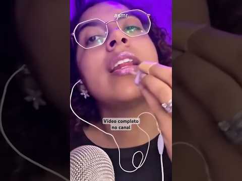 ASMR 0 autoestima depois desse gloss #asmr #dormirserapido #asmrsounds #tingles #asmrvideo #shorts