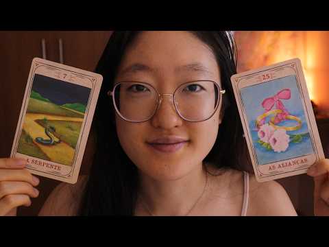 ASMR: LEITURA DE CARTAS 🔮✨ (FALA SUAVE, SEM ANÚNCIO NO MEIO) Essa pessoa...