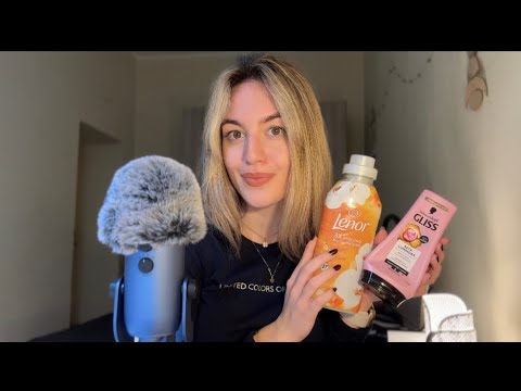 PRODOTTI FINITI🧴tapping (asmr ita)