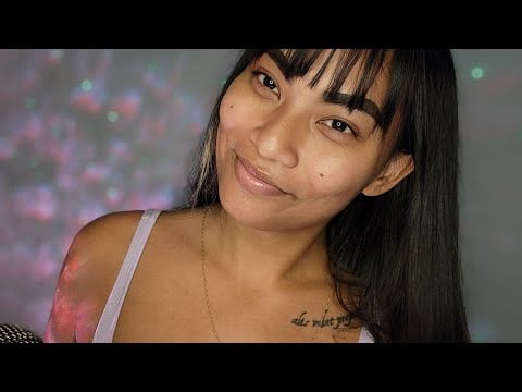 ASMR Tingly Mouth Sounds , Sk-Sk-Sk , Inaudible Whispers , Gum Chewing For Sleep