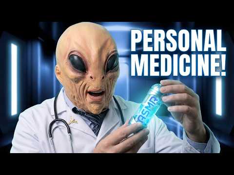 ASMR Alien Abduction and medical Exam, Alien Doctor makes medicine personally for you - NO TALKING