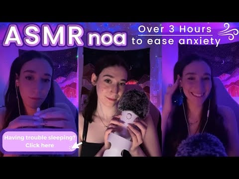 the most chaotic asmr noa live ever | Over 3 Hours ASMR to help you sleep & relax 💕| live #173