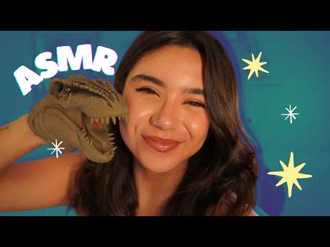 ASMR: 1 HORA dos Gatilhos mais Pedidos em Live (Dino, Gatinho, Positivas, Inaudível e Sons com Eco)